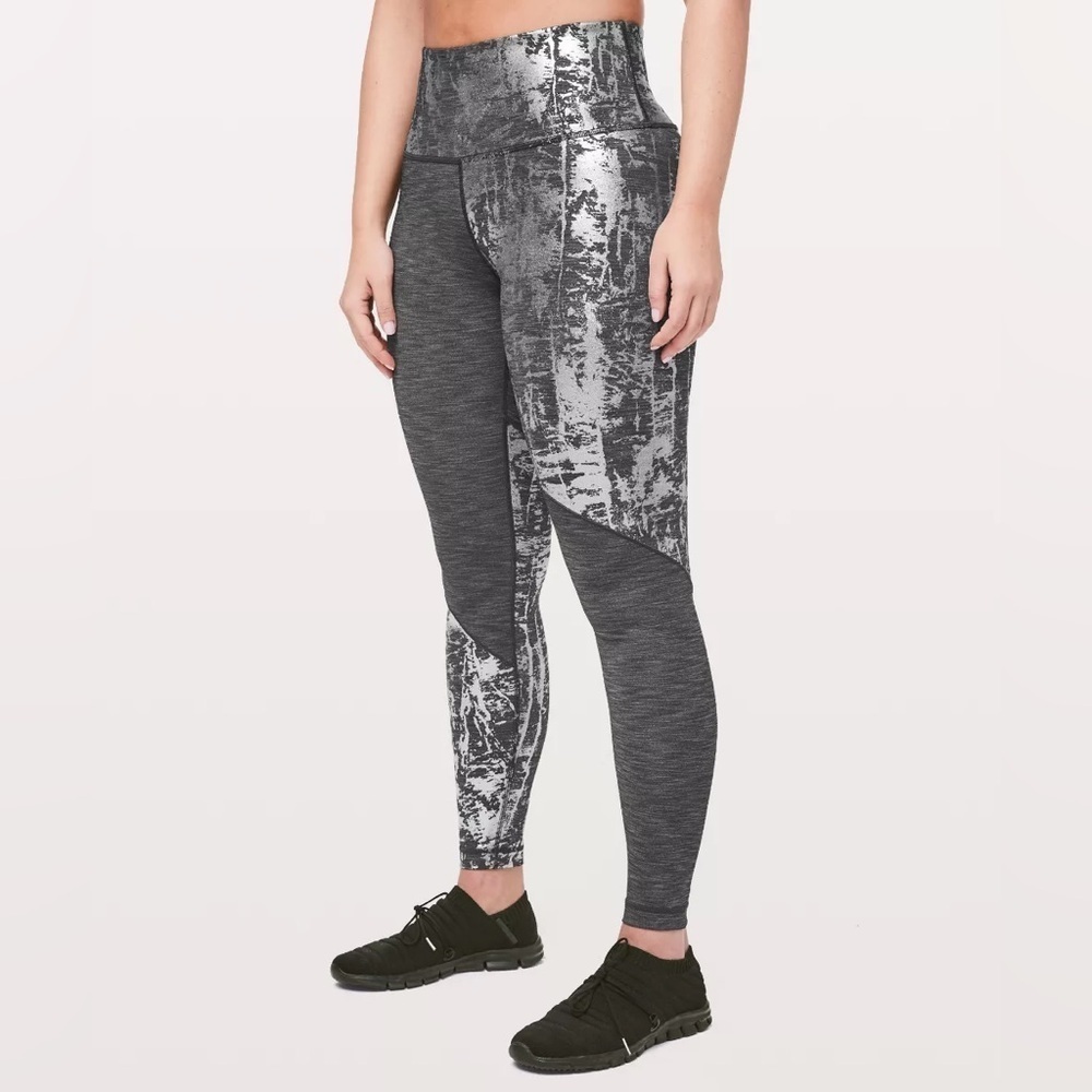Lululemon Wunder Under High Rise Tight Foil